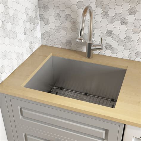 stainless steel utility sink with cabinet and countertop|stainless steel utility sinks discount.